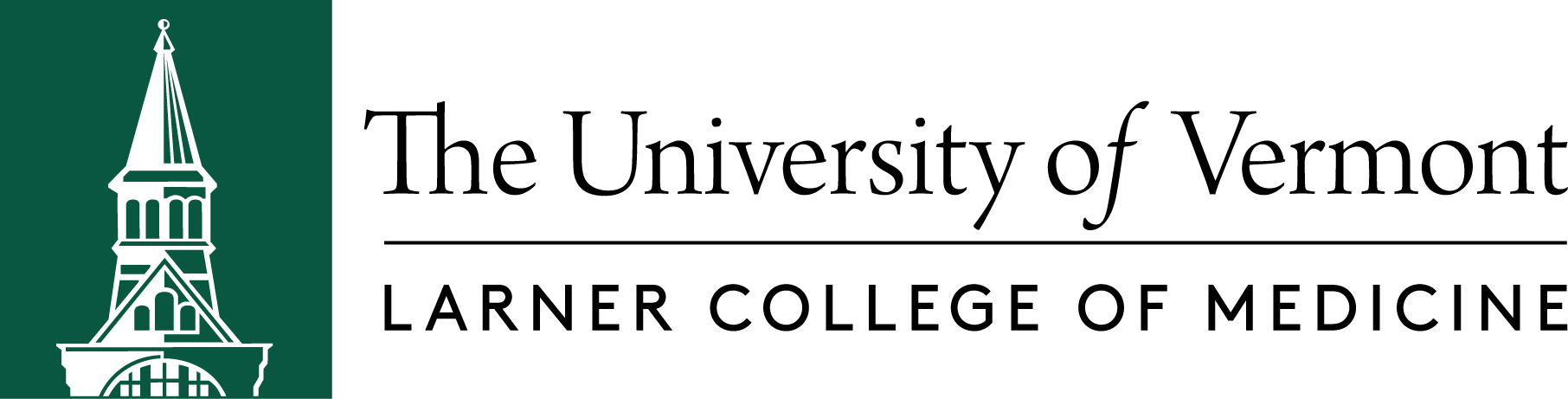 The University of Vermont, Larner College of Medicine logo